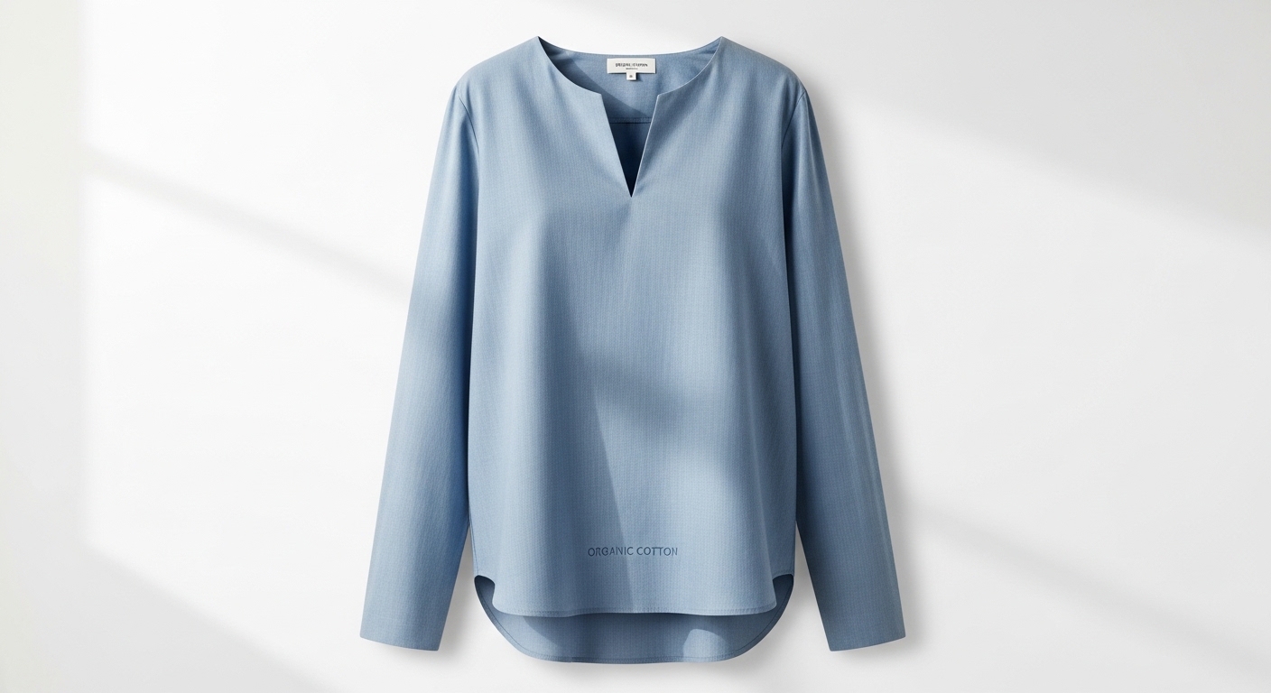 Minimalist Cotton Blazer