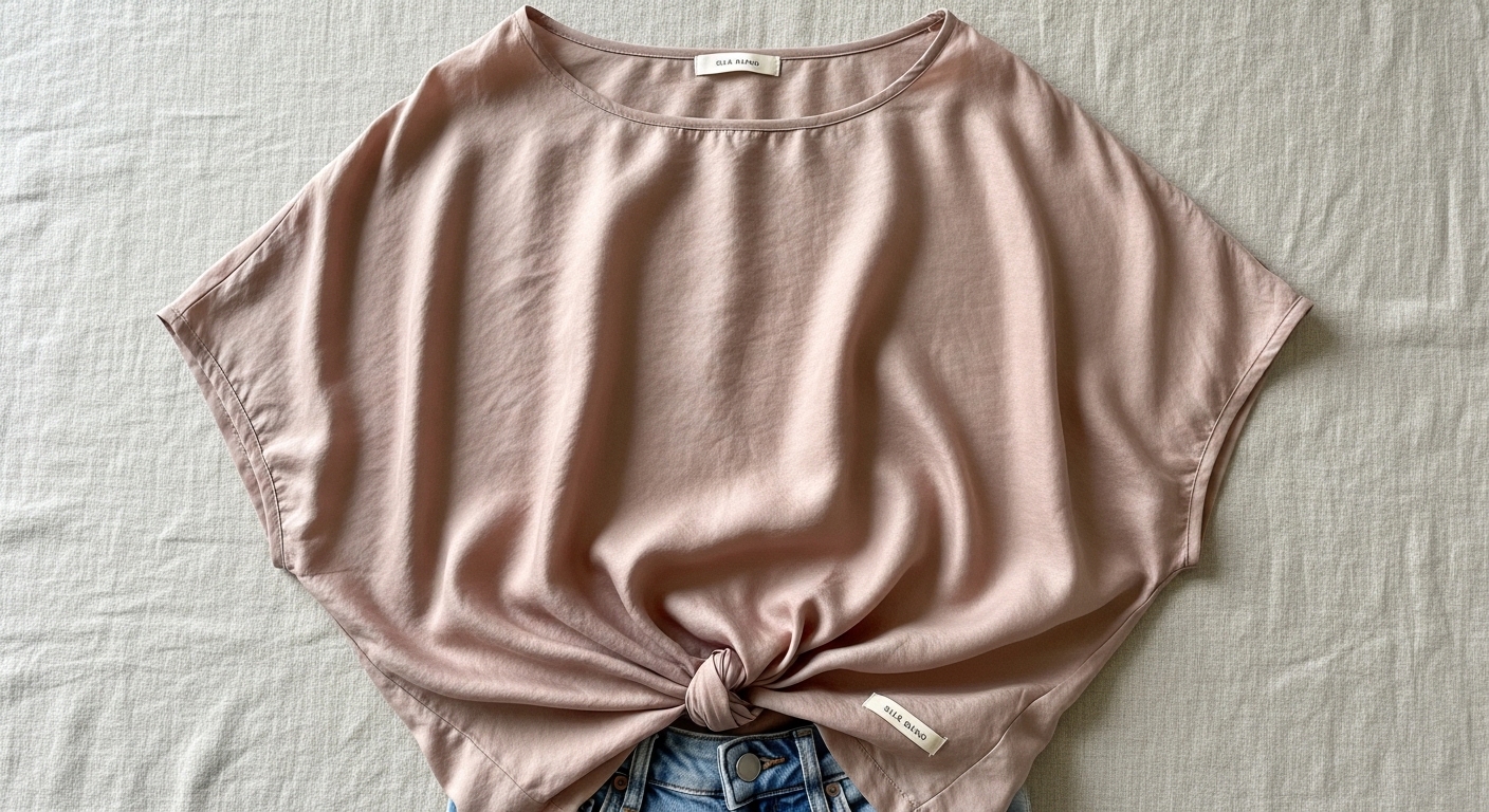 Relaxed Silk T-Shirt