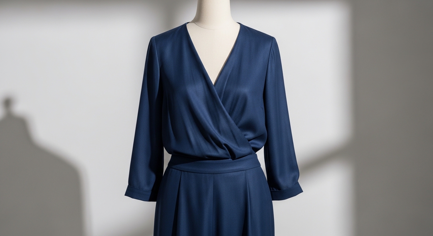 Tailored Silk Dress