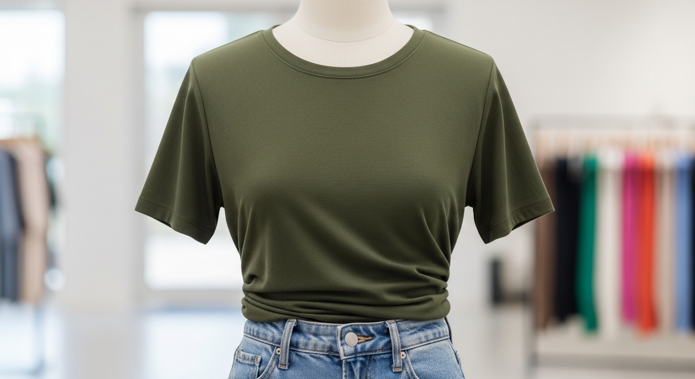 Stretchable Cotton T-Shirt